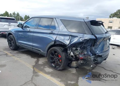 2021 Ford Explorer St из США, поврежденный, VIN 1FM5K8GC1MGA41552